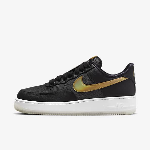 Negro Air Force 1. Nike US